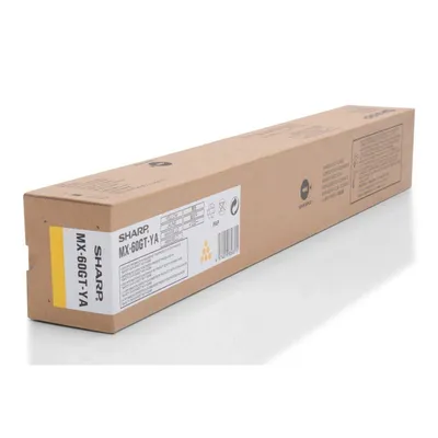 Toner oryginalny SHARP mx60gtya yellow 24000 stron