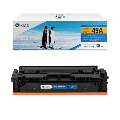 G&g kompatybilny toner z q5949a, black, 2500s, nt-ph5949c, hp 49a, dla hp laserjet 1160, 1320, 3390, 3392, n