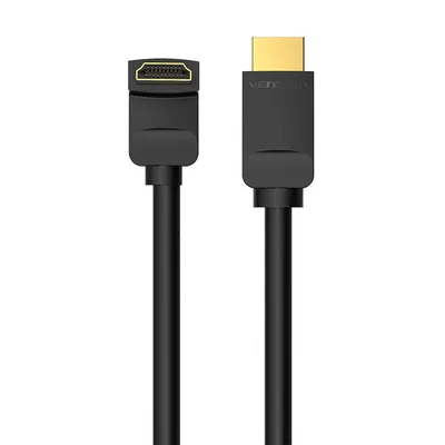 Kabel hdmi 2.0 Vention aaqbh 2m, kątowy 270°, 4k 60hz (czarny)