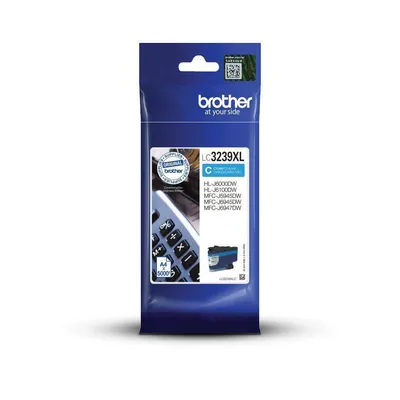 Tusz oryginalny BROTHER lc3239xlc cyan 5000 stron