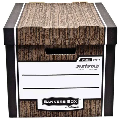 Pudło archiwizacyjne Fellowes bankers box woodgrain 0061002