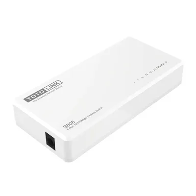 Totolink desktop s808-v5 switch 8xrj45 100 mb/s