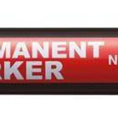 Marker permanentny UNI 320 120396 czerwony okrągła końcówka 1.0-3.0mm