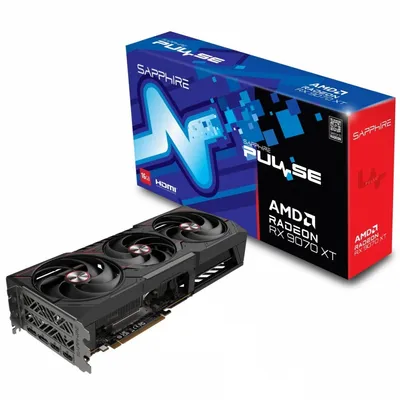 Sapphire technology karta graficzna radeon rx 9070 xt pulse 16gb gddr6 256bit 2dp/2hdmi