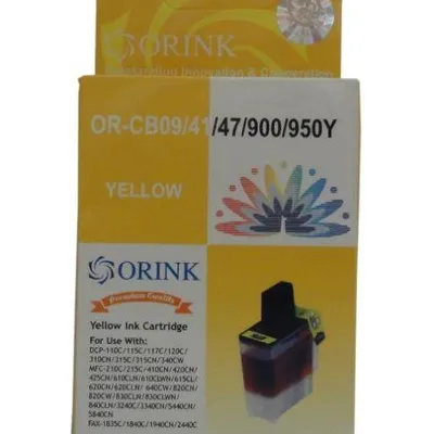 Tusz zamienny ORINK lc900y żółty 20 ml