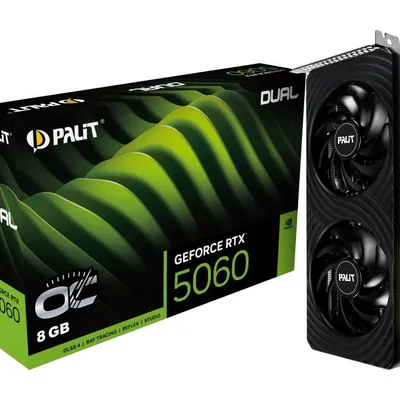 Palit karta graficzna geforce rtx 5060 dual oc 8gb gddr7 128bit 3dp/hdmi