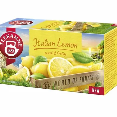 Herbata italian lemon TEEKANNE world of fruits 20 torebek
