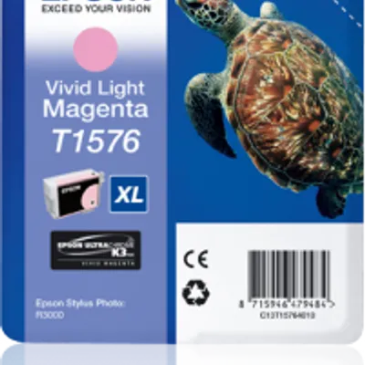 Tusz oryginalny EPSON t1576 c13t15764010 light magenta 25,9 ml