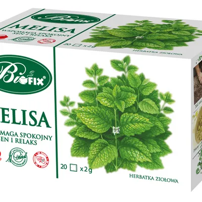 Herbata ziołowa melisa BIFIX 20 torebek