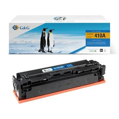G&g kompatybilny toner z cf410a, black, 2300s, nt-ph410bk, hp 410a, dla hp lj pro m452, lj pro mfp m477, n