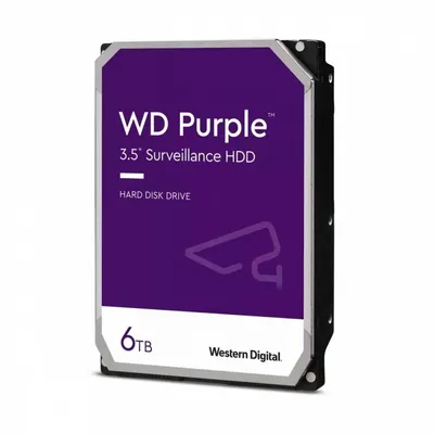 Western digital dysk twardy wd purple 6tb 3,5 256 mb 5400rpm wd64purz