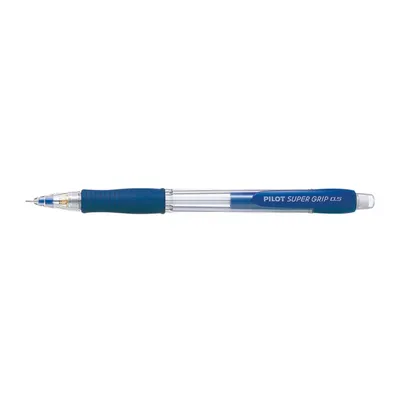 Ołówek automatyczny z gumką PILOT super grip niebieski 0.5