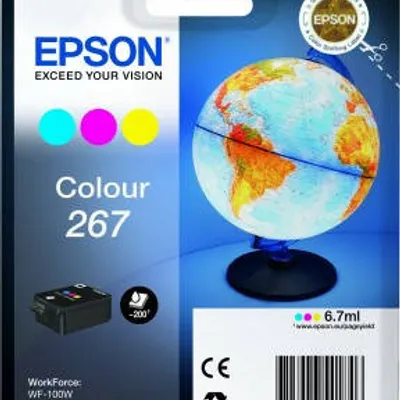 Tusz oryginalny EPSON t2670 c13t26704010 3-colour 200 stron