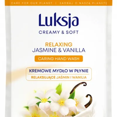 Mydło w płynie zapas Luksja jaśmin 900ml