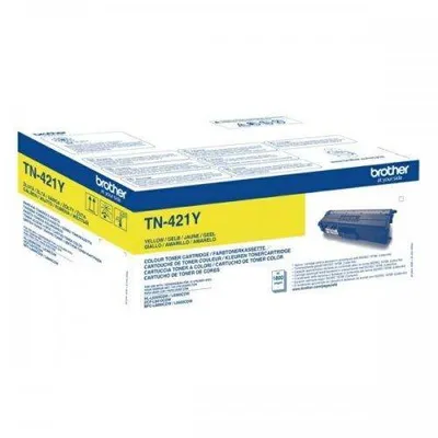 Toner oryginalny BROTHER tn421y yellow 1800 stron