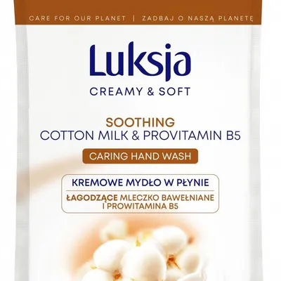 Mydło w płynie zapas Luksja bawełna 400ml