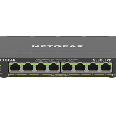Netgear przełącznik switch gs308epp 8xge poe+
