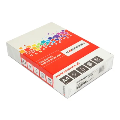 Papier ksero kolor a4 EMERSON szary 80g 500 ark