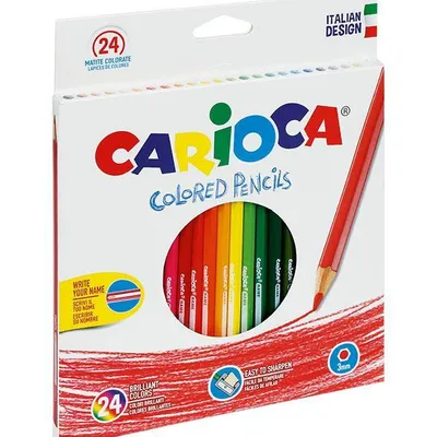 Kredki ołówkowe Carioca 40381 170-1464 24kol