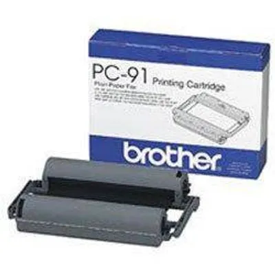 Tasiemka oryginalna czarna BROTHER pc91 217mm x 118 m