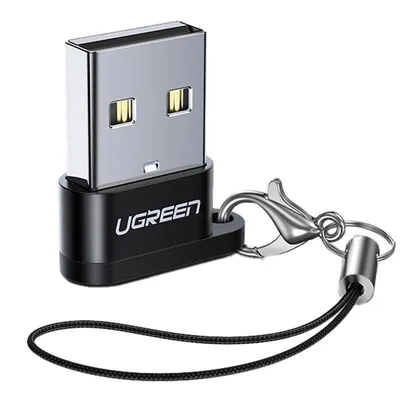 Adapter usb UGREEN us280 usb-c do usb-a 2.0 (czarny)