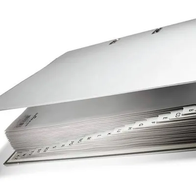 Przekładki 20 części / indeksy a-z pp a4 DURABLE 651010 szare plastikowe
