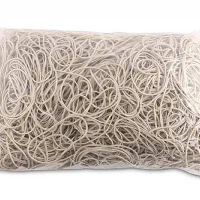 Gumki recepturki OFFICE PRODUCTS 60mm 1,5x1,5mm 60% białe 1kg