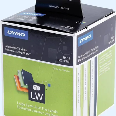 Tasiemka oryginalna kolor tła: białe DYMO s0722480/99019 59mm x 59 m na segregatory