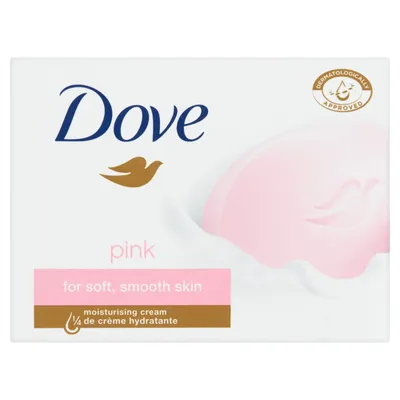 Mydło w kostce DOVE różowe pink
