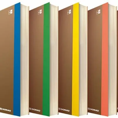 Notes z organizerem 165x230mm DONAU life pomarańczowy 80 kart