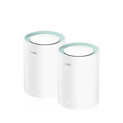 Cudy system wifi mesh m1300 (2-pack) ac1200