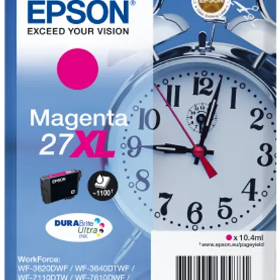Tusz oryginalny EPSON t2713 c13t27134012 magenta 10,4 ml