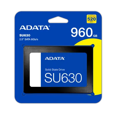 Adata dysk ssd ultimate su630 960g 2.5 s3 3d qlc retail