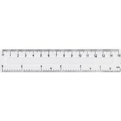 Linijka plastikowa 15cm Fiorello gr-801 130-1593