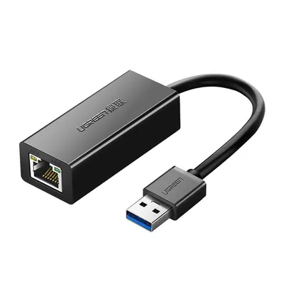 Adapter sieciowy UGREEN cr111 usb 3.0 do rj45, gigabit ethernet (czarny)