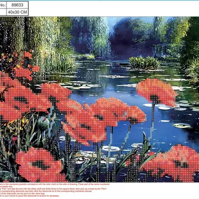 Mozaika diamentowa 5d pejzaż 30x40cm CENTRUM 89633
