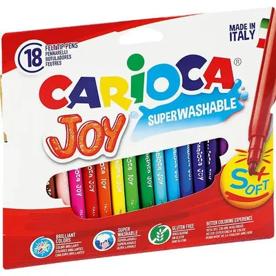 Flamastry Carioca 40555 joy 160-1469 mix*18szt