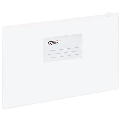 Teczka na suwak strunowa a4 Eagle ec009b 120-1055 przezroczysta pp