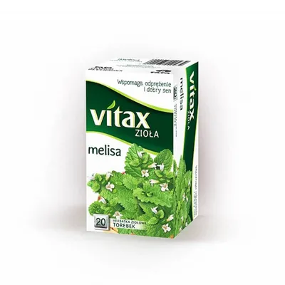 Herbata melisa VITAX 20 torebek
