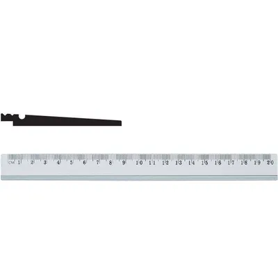 Linijka aluminiowa 20cm Grand gr-119-20 130-1504