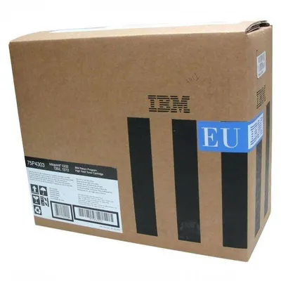 Ibm oryginalny toner 75p4303, black, 21000s, return, ibm 1332, 1352, 1372, o