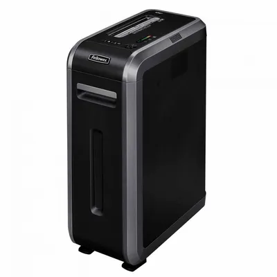 Niszczarka a4 Fellowes 125ci 4612001 czarna 20krt ścinki 4x38mm 53 litry
