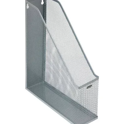 Pojemnik na czasopisma 315x250x74mm Grand gr-053s 120-1124 srebrny metalowy