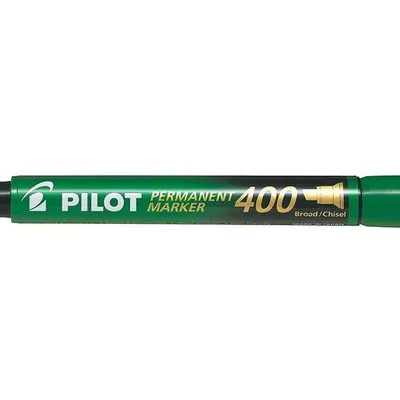 Marker permanentny PILOT sca-400-g zielony ścięta 4.5mm
