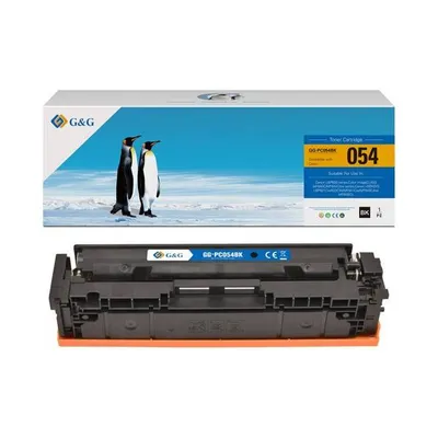 G&g kompatybilny toner z 054k, black, 1500s, nt-pc054bk, dla canon lbp620, mf640c, i-sensys lbp621cw, mf641cw, mf645c, n