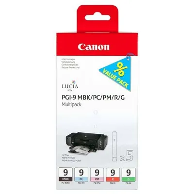 Canon oryginalny ink / tusz pgi9, mbk/pc/pm/r/g, 1033b013, CANON ip9500