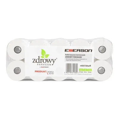 Rolka termiczna 57mm x30m EMERSON zdrowy paragon 10szt fenol free