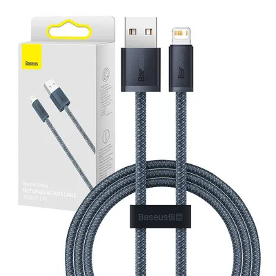 Kabel usb do lightning Baseus dynamic series, 2.4a, 1m (szary)