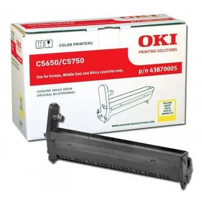 Bęben oryginalny OKI c5650/c5750 43870005 yellow 20000 stron