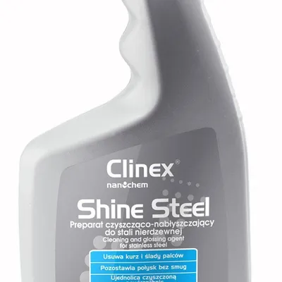 Preparat czyszcząco-nabłyszczający CLINEX shine steel 650ml